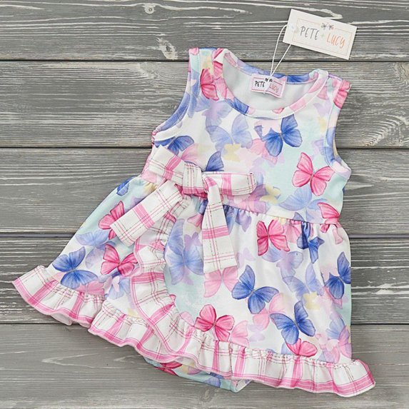 CVA Products Girls Summer Infant Romper Free Like a Butterfly