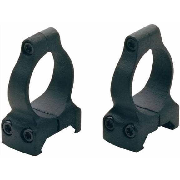 CVA DS300B Scope Rings, 1" Medium, 1" Diameter, Black