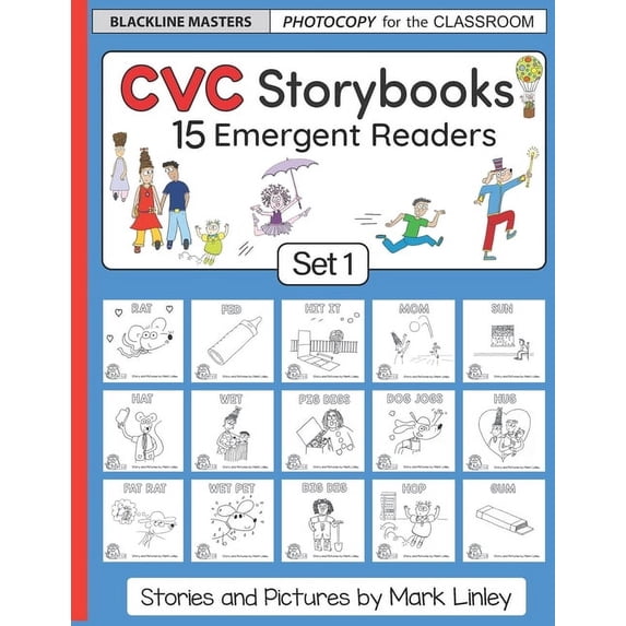 CVC Storybooks : Set 1: Teacher Edition - Walmart.com
