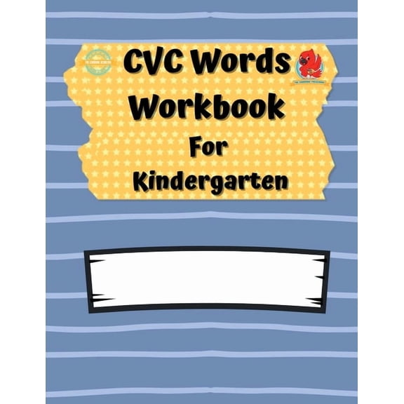 CVC Words Workbook For Kindergarten: Consonant Vowel Consonant Practice Book, (Paperback)