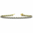 thumbnail image 1 of CVD Diamond Tennis Bracelet Lab Created diamond 2.6mm-3.50ctw 8"-10kt yellow gold, 1 of 4