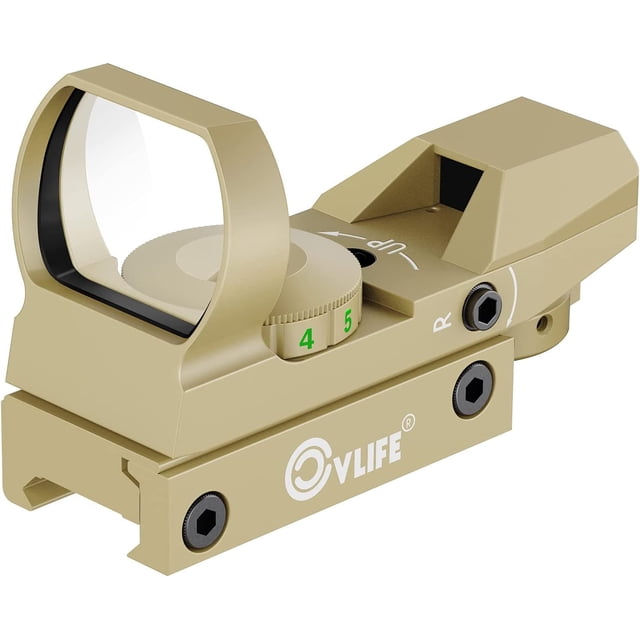CVLIFE Red Green Dot Gun Sight Scope for Rifles, Pistols, Handguns with ...