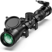 CVLIFE 3-9x40 Scope, 1 Inch Tube SFP Scope with Free 20mm Scope Rings, Second Focal Plane