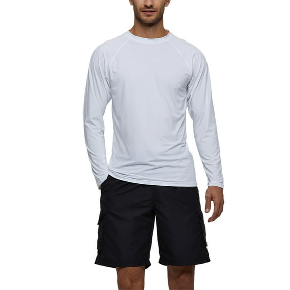 CVLIFE Mens Boys Swimsuit Swimwear Long Sleeve Swim Tops Swim Shorts Shirt Board Swim Trunks Pants Board Shorts Boardshorts Beachwear Quick-Dry Sun Protection Casual Surfing Bathing Suit