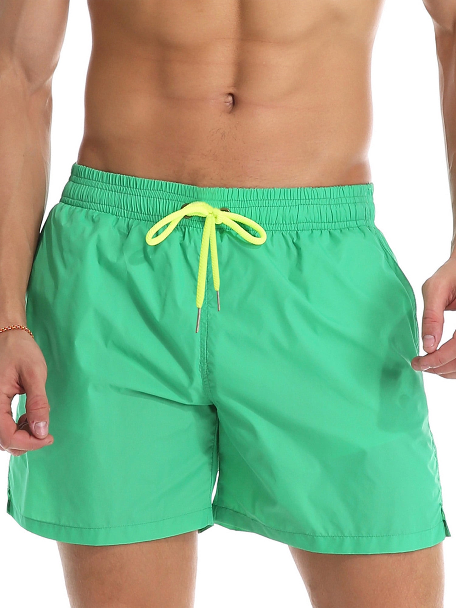 Mens bathing suits with elastic best sale waist