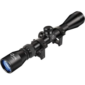 CVLIFE Optics R4 Reticle Crosshair Scope with 20mm Free Mounts, 3-9x40