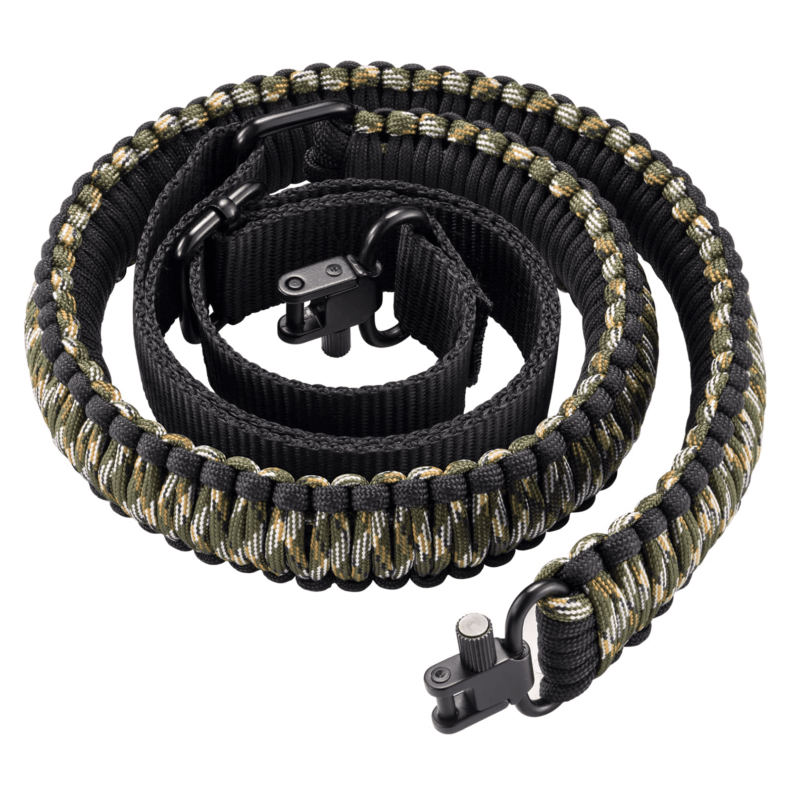 CVLIFE Rifle Sling 550 Paracord Sling 2 Point Sling with TriLock