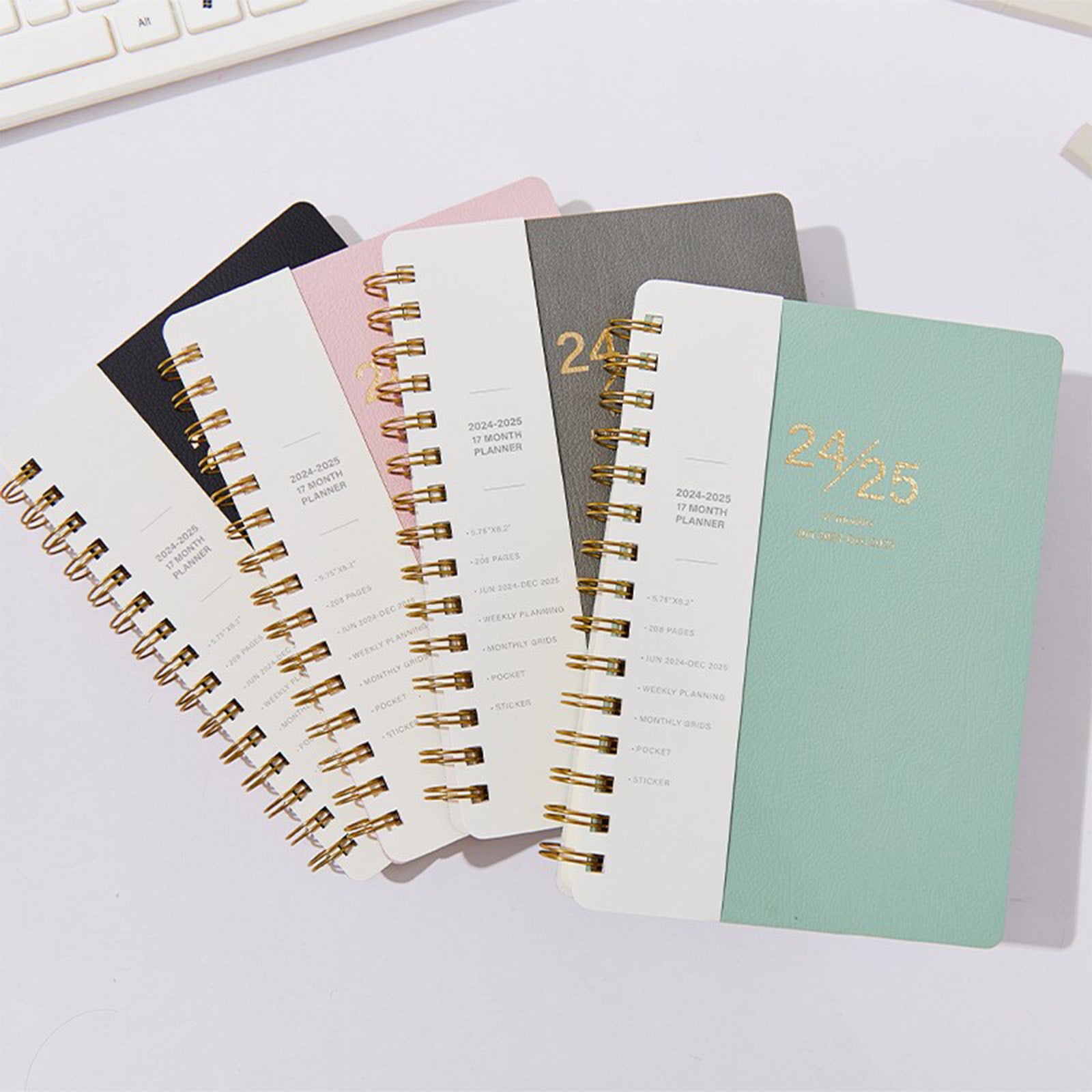 CVLNCYCLIN 20252026 Calendar Planner Notebook,Portable Daily Planner