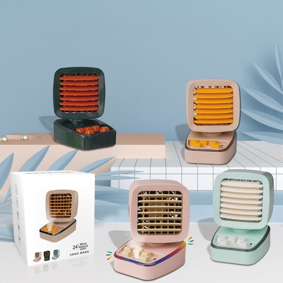 CVLNCYCLING Clearance Air Cooling Fan for Home,Portable Quiet Air Cooler,Portable Conditioner,USB Portable Conditioner Humidifier Cooler Upgraded Mute Fan