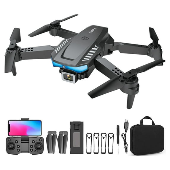 CVLNCYCLING Clearance Drone With 4K HD FPV Camera Remote Control Toys Gifts For Boys Girls With Altitude Hold Headless Mode Start Speed Adjustment Red,For Kids,Adults,Begginer,Christmas Gifts