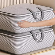 CVLNCYCLING Clearance Extra Large Storage Bags,Storage Bins with Lids,Under the Bed Storage,For Clothing, Blanket, Comforters, Bed Sheets, Pillows And Toys