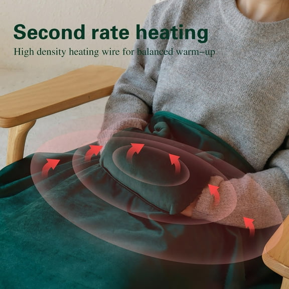 CVLNCYCLING Clearance Heated Blankets Queen Clearance,Winter Soft Flannel Electric Blanket ,Warm Blanket Knee Blanket Multifunctional Thermal Blanket Usb Power Supply