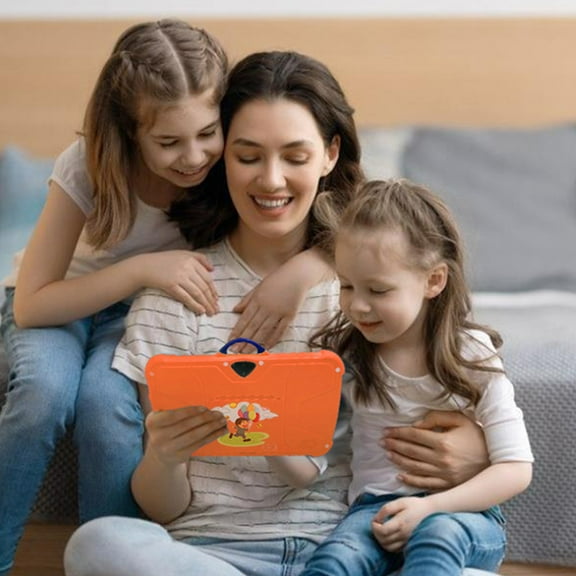 CVLNCYCLING Clearance Kids Tablet,7-inch Children's Tablets Computer WiFi Bluetooth Android Tablets Children's Early Education Learning Machine Parent-child Gift Machine Built-in Cameras