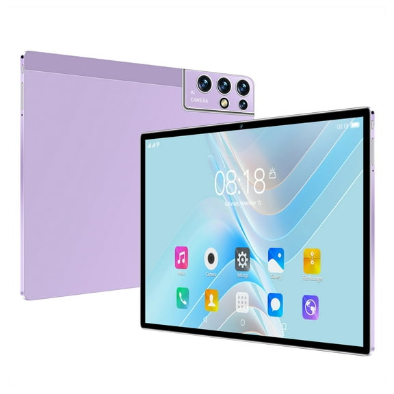 CVLNCYCLING Clearance Kids Tablets Ages 6-12,All-new Tablets 2+16G Ultra-thin HD Display 2.4G/5G WiFi 256G Of Memory Android Tablet Learning Game Video Office Tablet Supports SIM Communication