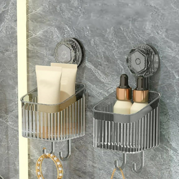 CVLNCYCLING Clearance Shower Caddy Suction Cup,Portable Shower Caddy,No Drilling Sink Shelf Rack for Bathroom,Kitchen