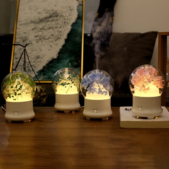CVLNCYCLING Colorful Night Light Humidifier, Dormitory Bedroom Wireless Mute, with Light Aromatherapy, 100ml Capacity Ultrasonic Cool Mist