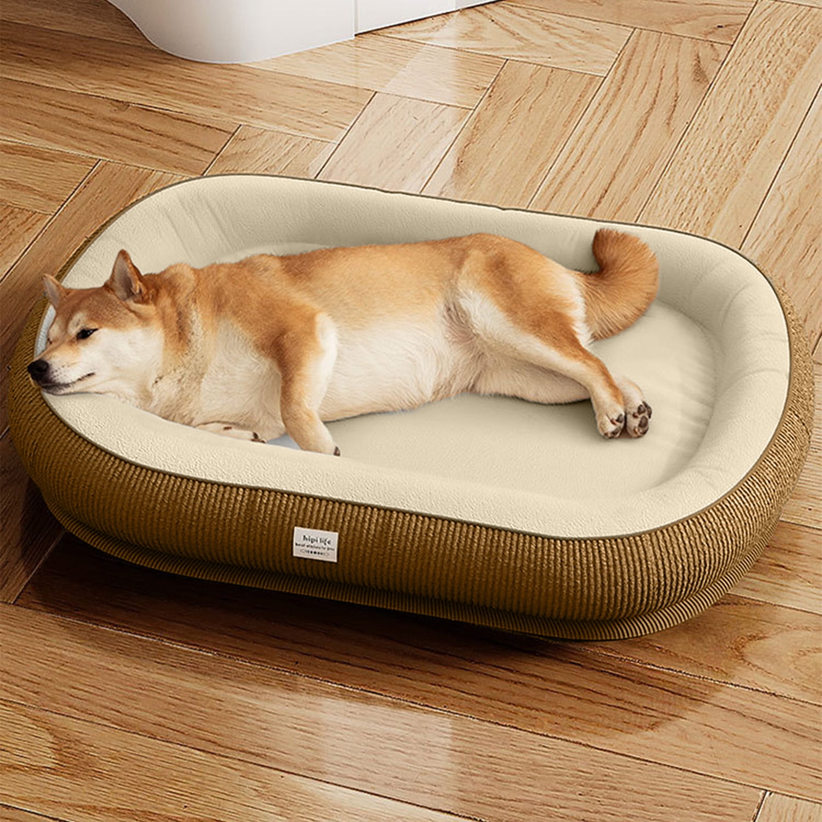 CVLNCYCLING Dog Beds for Small Dogs,Washable Dog Bed,Dog Kennel Full And Winter Thickened Runways Open Dog Sleeping Small And Medium Sized Dogs Large Dogs Dog Bed Pet Pads