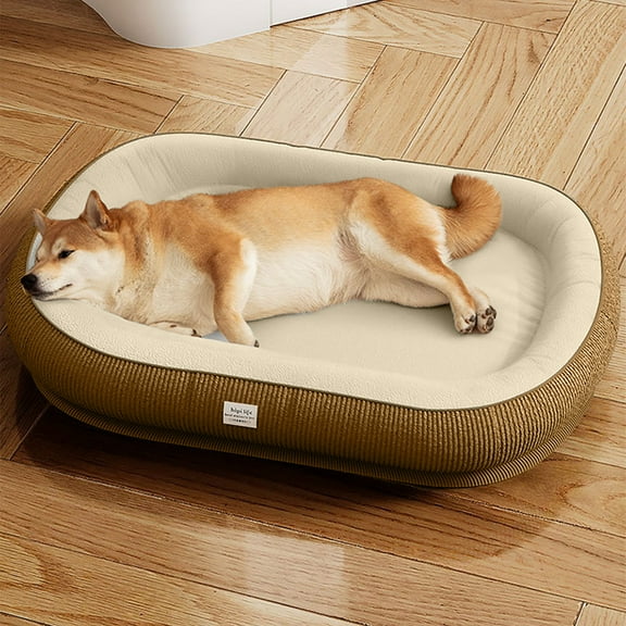 CVLNCYCLING Dog Beds for Small Dogs,Washable Dog Bed,Dog Kennel Full And Winter Thickened Runways Open Dog Sleeping Small And Medium Sized Dogs Large Dogs Dog Bed Pet Pads