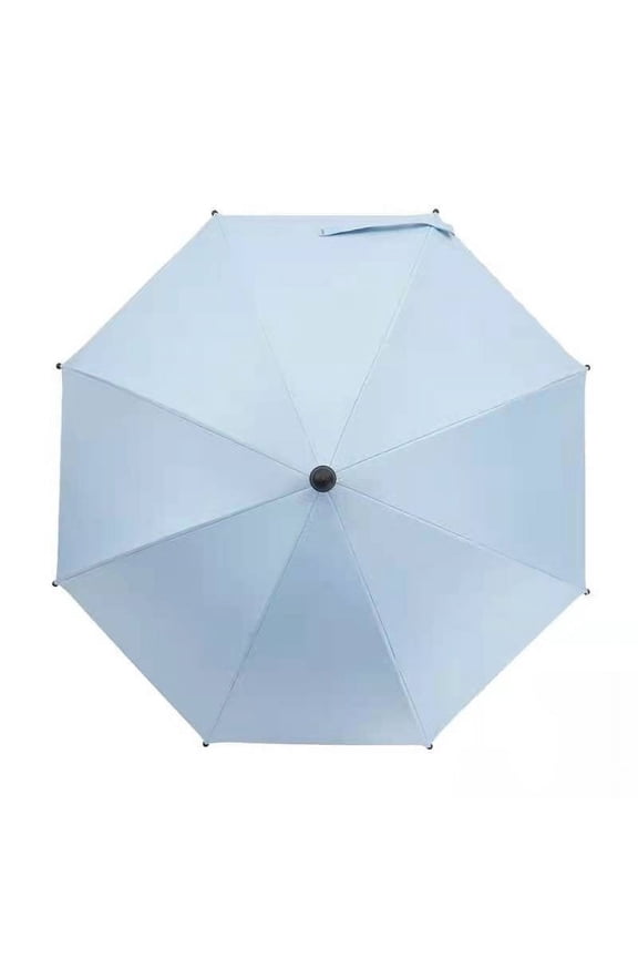 Folding Small Sun Umbrella, Compact & Withstands Winds up, Patio Table Umbrella 9 Feet Sun Shade for Pool, Beach, Terrace and Restaurant