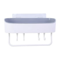 CVLNCYCLING Hanging Shower Caddy with Shelves and Soap Tray,Organizer Bathroom Shower Shelves,Wall Mounted Kitchen Bathroom Storage Rack Shelf