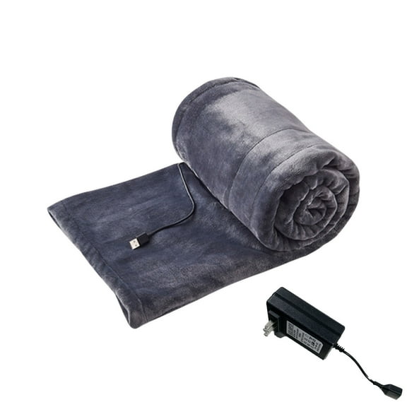 CVLNCYCLING Heated Blanket Throw,Winter Soft Flannel Electric Blanket ,9 Gear Electric Mattress Pads-Thermal Underblanket 4.9*2.3 Ft, 9 Temperature 59F-131F With Overheating Protection Control