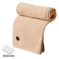 thumbnail image 1 of CVLNCYCLING Heated Blanket Throw,Winter Soft Flannel Electric Blanket ,USB Heating Pad Multifunctional Hand Guard Shoulder Neck Shawl Heating Pad Warm Electric Blanket 19.69x11.81 in, 1 of 9