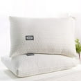 thumbnail image 1 of CVLNCYCLING Hotel Grade Bed Pillow Queen Size Feather Velvet Down Pillow - Soft and Supportive, 1 of 6
