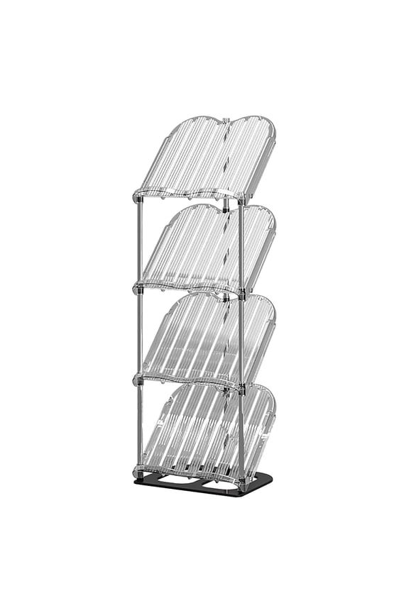 Shoe Organizer,Shoe Racks Clearance,Shoe Rack Container,Shoe Rack for Front Door Entrance,4-Tier Easy Shoe Storage & Organizers for Entryway,Dormitory,Bedroom,Living Room