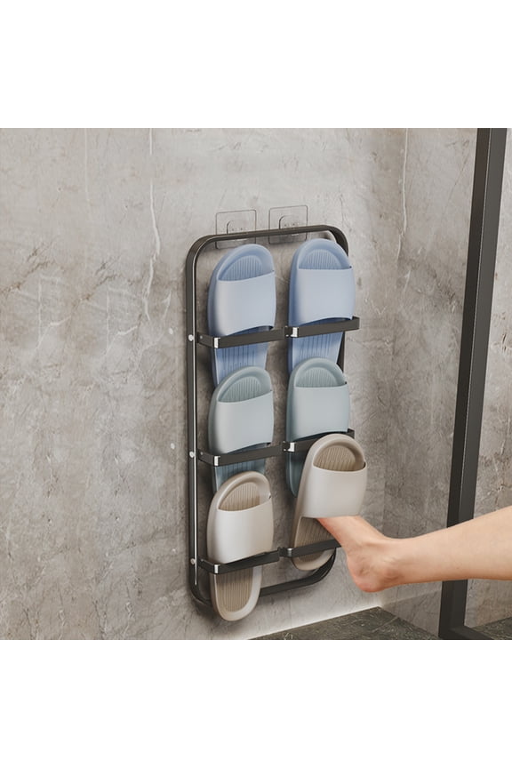 Shoe Organizer,Shoe Racks Clearance,Shoe Storage & Organizers,Wall Mounted Shoe Rack Bathroom Wall Door Shoe Storage Rack for Entryway,Dormitory,Bedroom,Living Room