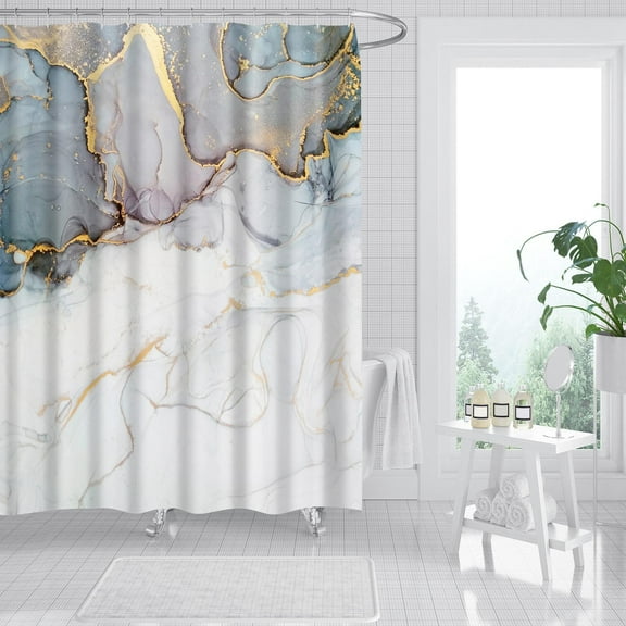 CVLNCYCLING Shower Curtain Sets,Fabric Shower Curtain,Various Patterns Shower Shower Curtain Bathroom Shower Curtain Digital Printing Polyester Shower Curtain,for Bathroom Hotel 72x72 In