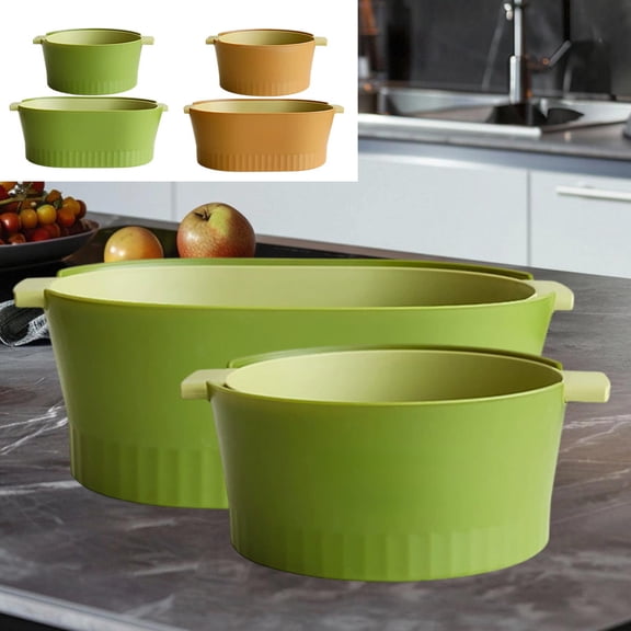 CVLNCYCLING Strainer,Colander,Strainers for Kitchen,Plastic Colander,Plastic Colander,Strainer Bowl,Colander with Handle,Vegetable Strainer,Colander Small for Wash Fruits Vegetables Rice