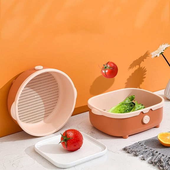 CVLNCYCLING Strainer,Colander,Strainers for Kitchen,Strainer with Handle,Colanders Strainers,Colander Set,Colander Small for Draining Pasta,Vegetable and fruit