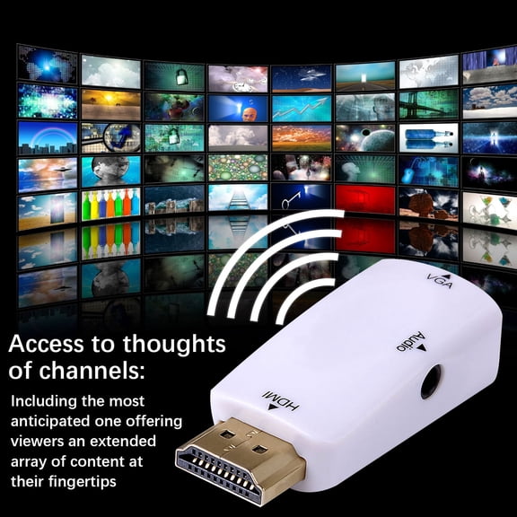 CVLNCYCLING TV Streaming Stick Device, 1080P Wireless Display Adapter, for Mobile Screen Mirroring, Home Theater Electronics