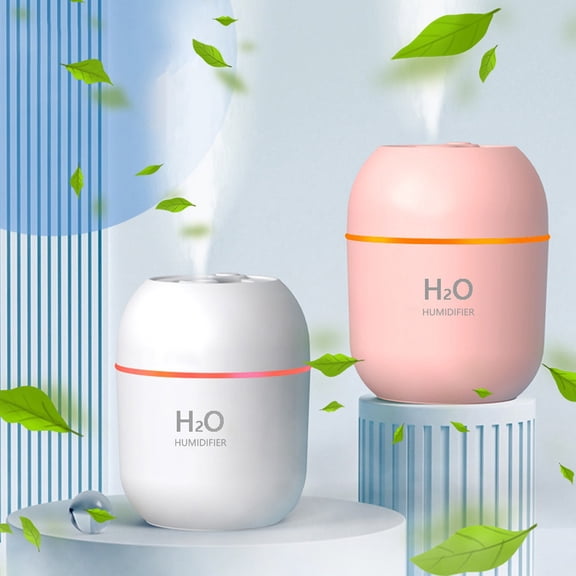 CVLNCYCLING USB Humidifier for Home Office Desk, Portable Cool Mist Hydration Meter, for Bedroom Travel Quiet Top-Fill Ultrasonic Diffuser