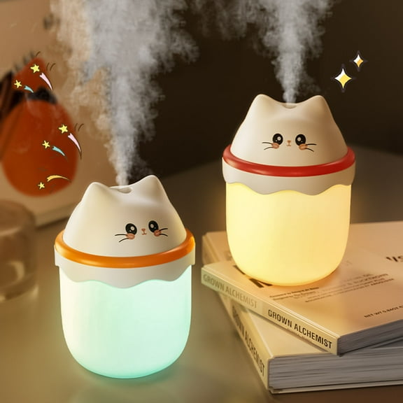 CVLNCYCLING Ultrasonic Humidifier, Warm Steam Vaporizer Humidifier with Night Light, Bedroom, Visible Mist