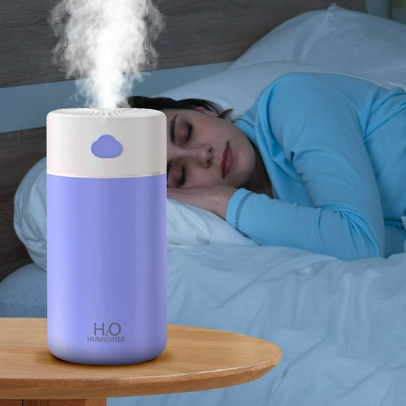 CVLNCYCLING Warm Moisture Humidifier, Warm Steam Vaporizer Humidifier with Night Light, Cool Mist Top Fill Air Humidifier, Filter-Free