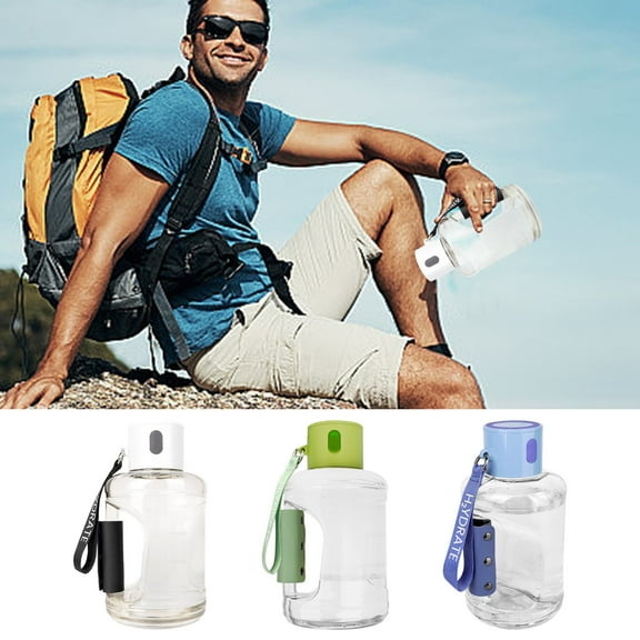 CVLNCYCLING Water Bottle,Hydrogen Water Bottle,Water Bottles Plastic,Water Cup with Handle,Water Bottles for Kids,Water Bottles Mini,Adult Water Bottle,School Water Bottle