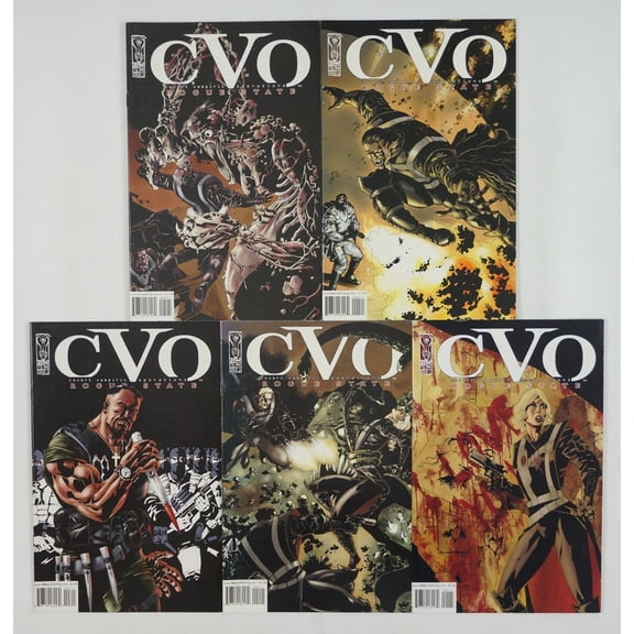 CVO: Covert Vampiric Operations - Rogue State #1-5 VF/NM complete series ; IDW