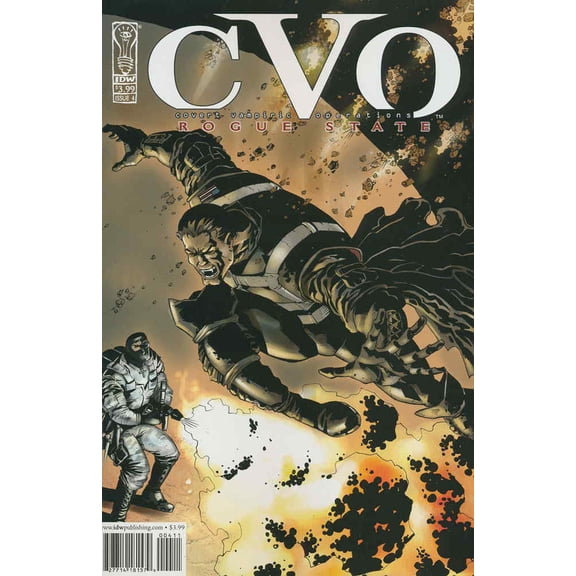 CVO: Covert Vampiric Operations-Rogue State #4 VF ; IDW Comic Book