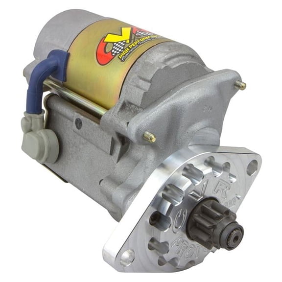 CVR Performance 5300 Protorque Starter for Small Block Chevrolet Bert & Brinn Transmissions - Black - Standard Size-
