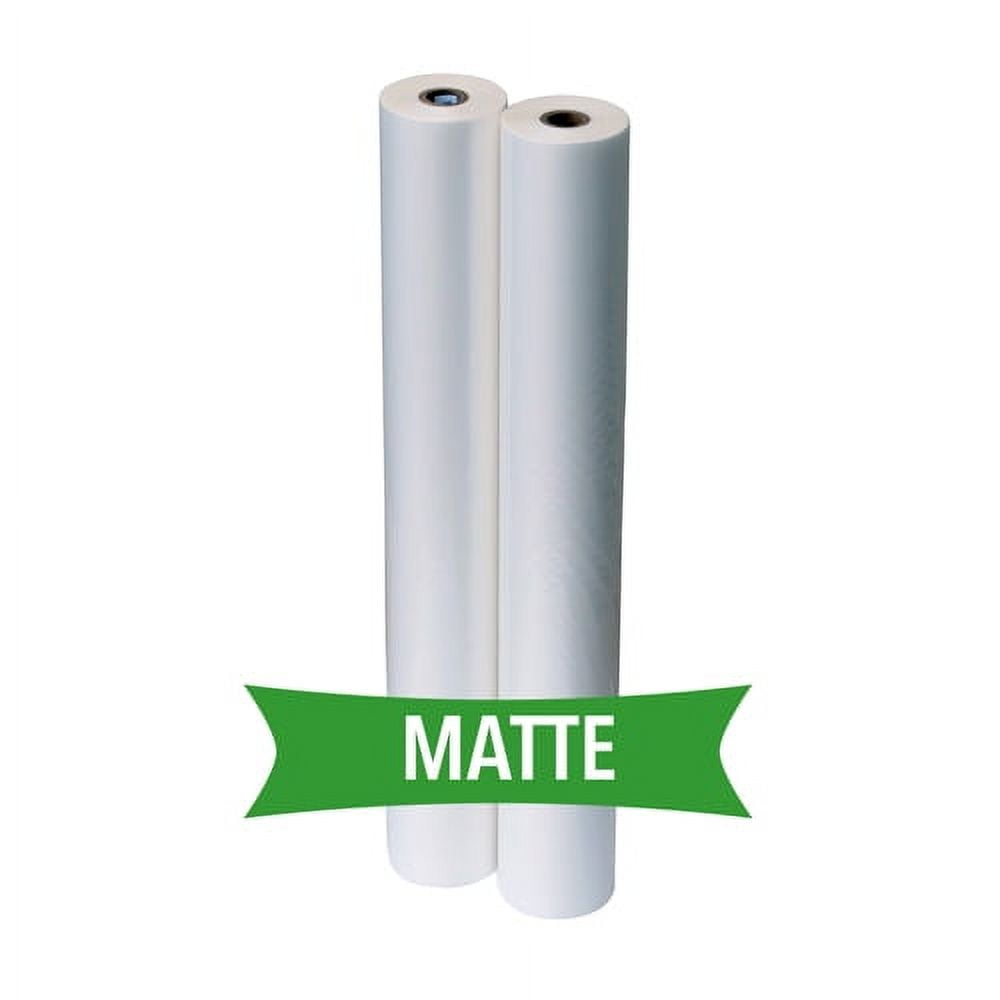 P17M121**2 - TruLam Laminating Roll Film- Pro Matte - 1.7 Mil 12 in x 500 ft x 1 in Core - Set of 2 Rolls