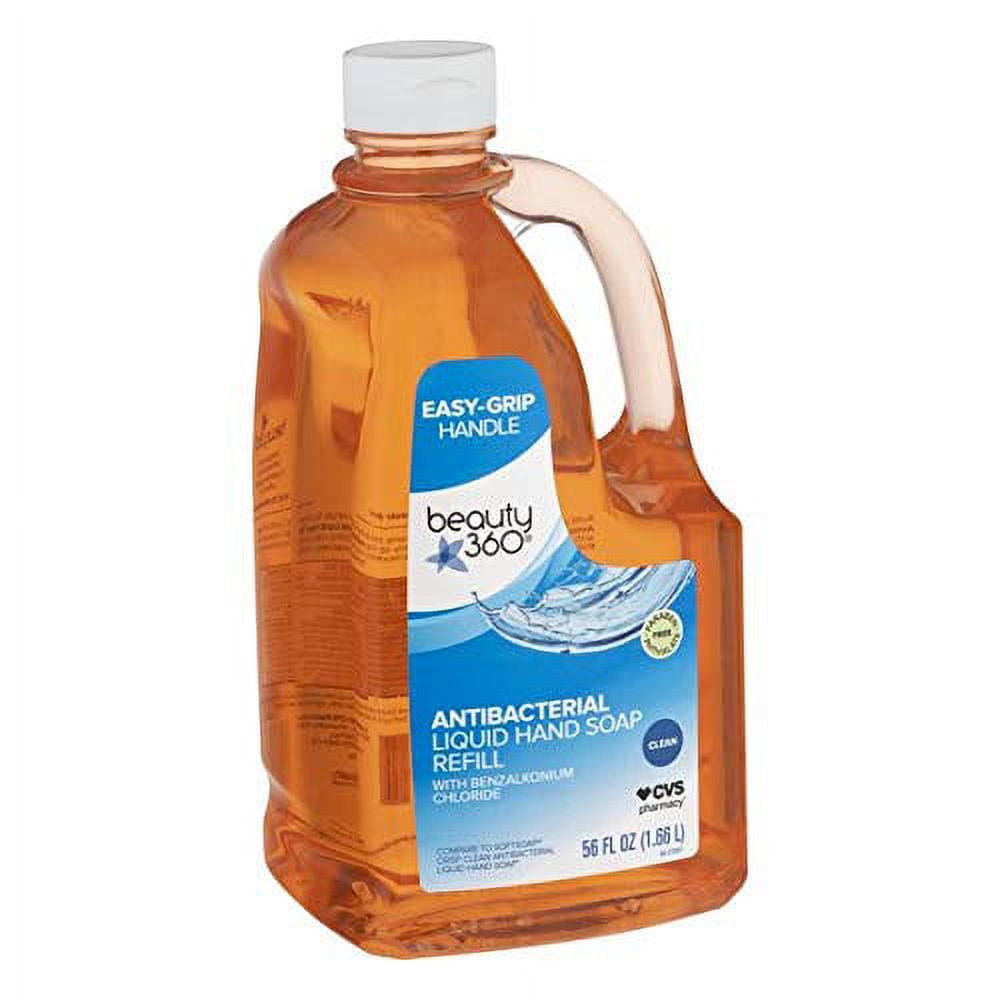 CVS Beauty360 Liquid Hand Soap Refill, Paraben Free, Clean Scent, with
