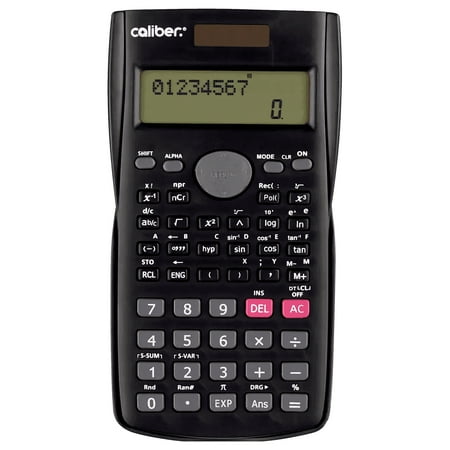 CVS Caliber Scientific calculator 10 digit LCD display 240 function Cover New