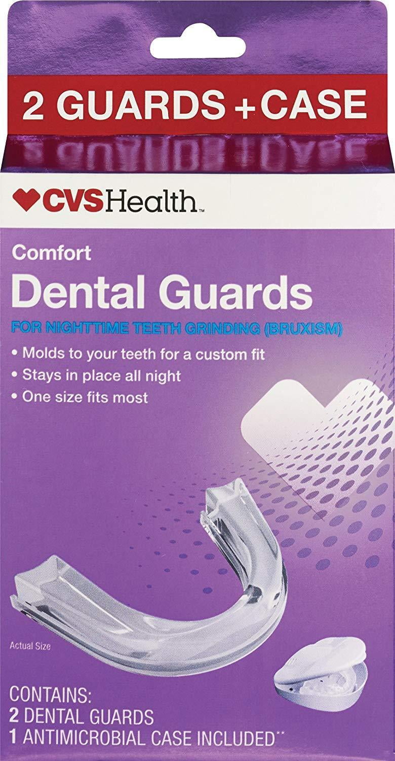 CVS Comfort Dental Guards for NightTime Teeth Grinding 2 Dental Guards