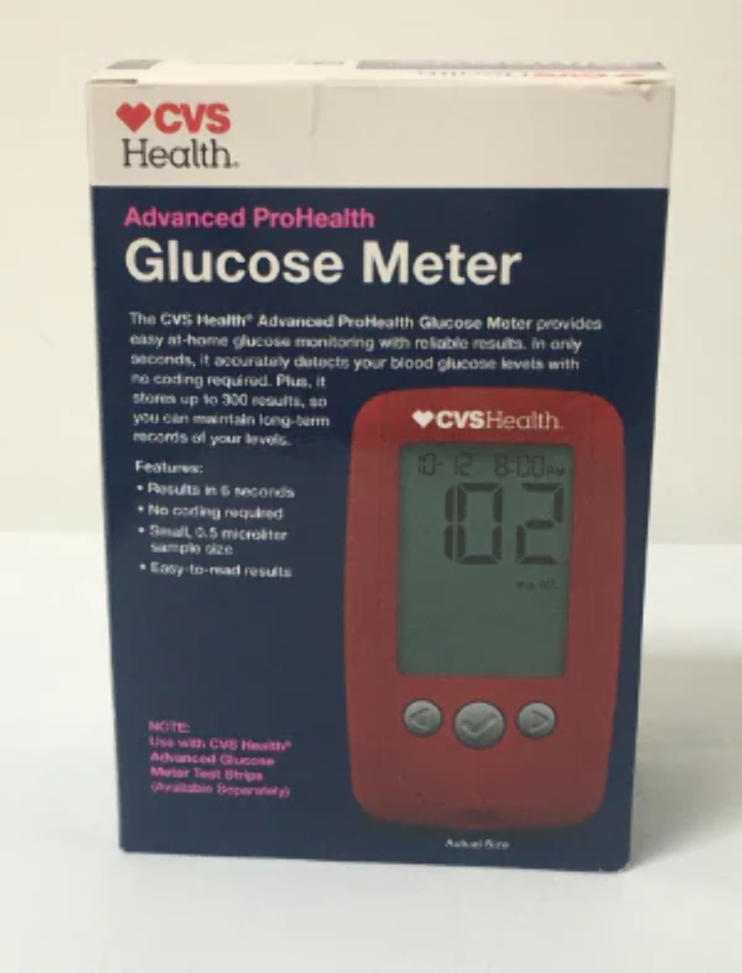 CVS HEALTH GLUCOSE METER