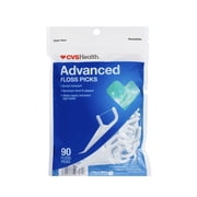CVS Health Advanced Floss Picks, 90CT