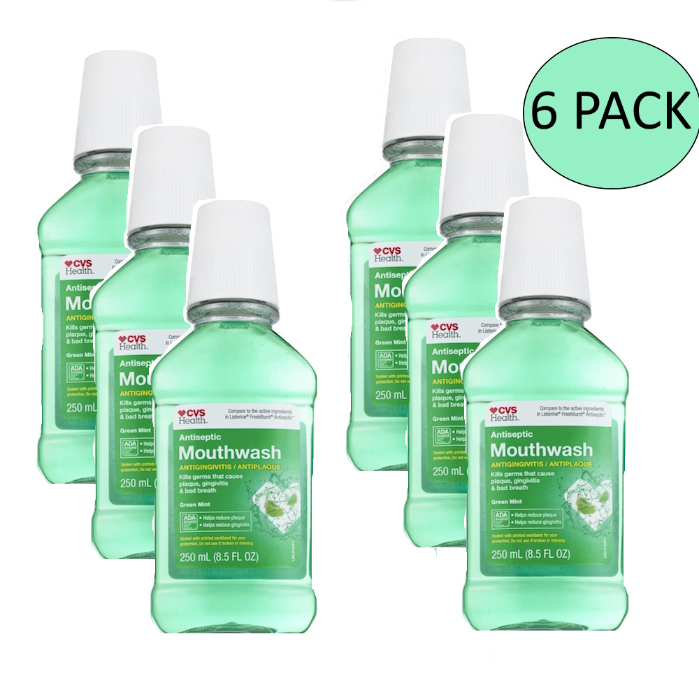 CVS Health Antiseptic Mouthwash for Antigingivitis & Antiplaque, Green