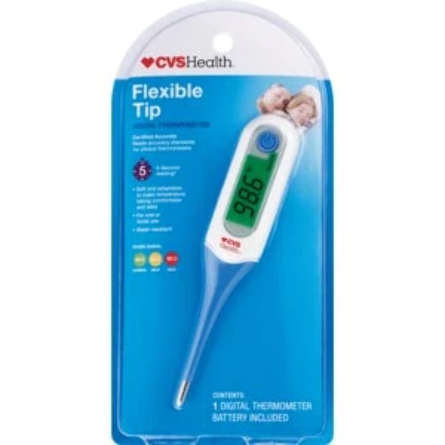 CVS Health Digital Flexible Tip Thermometer