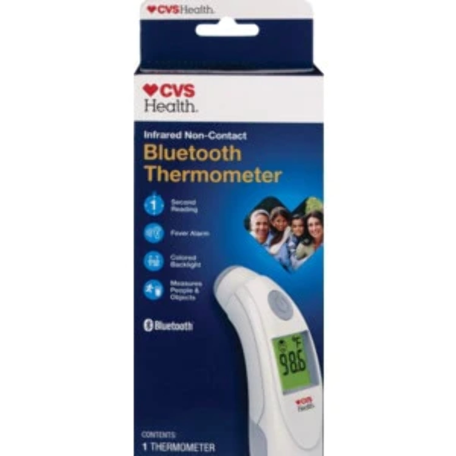 CVS Health Infrared Noncontact Bluetooth Thermometer