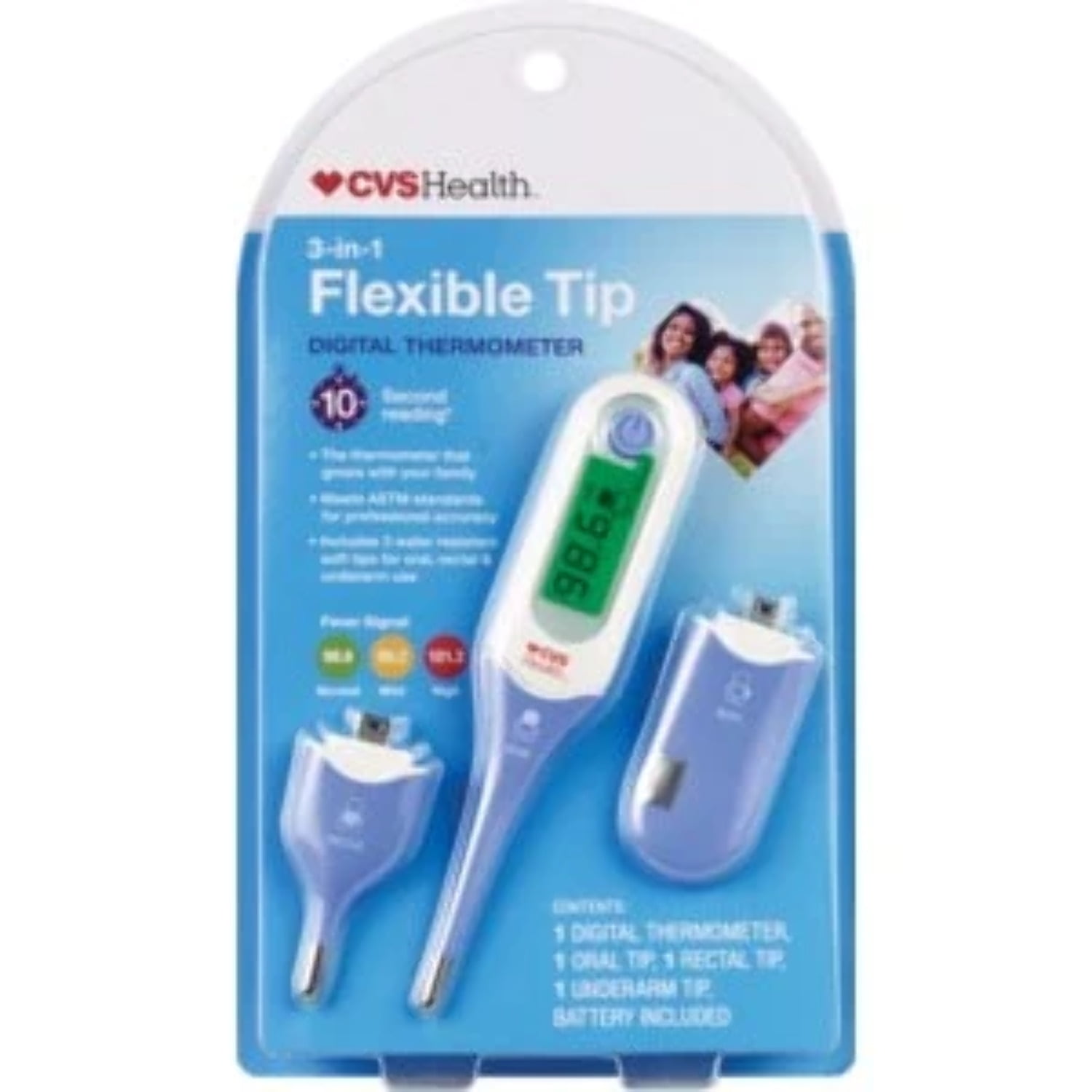CVS Health Multitip Digital Thermometer